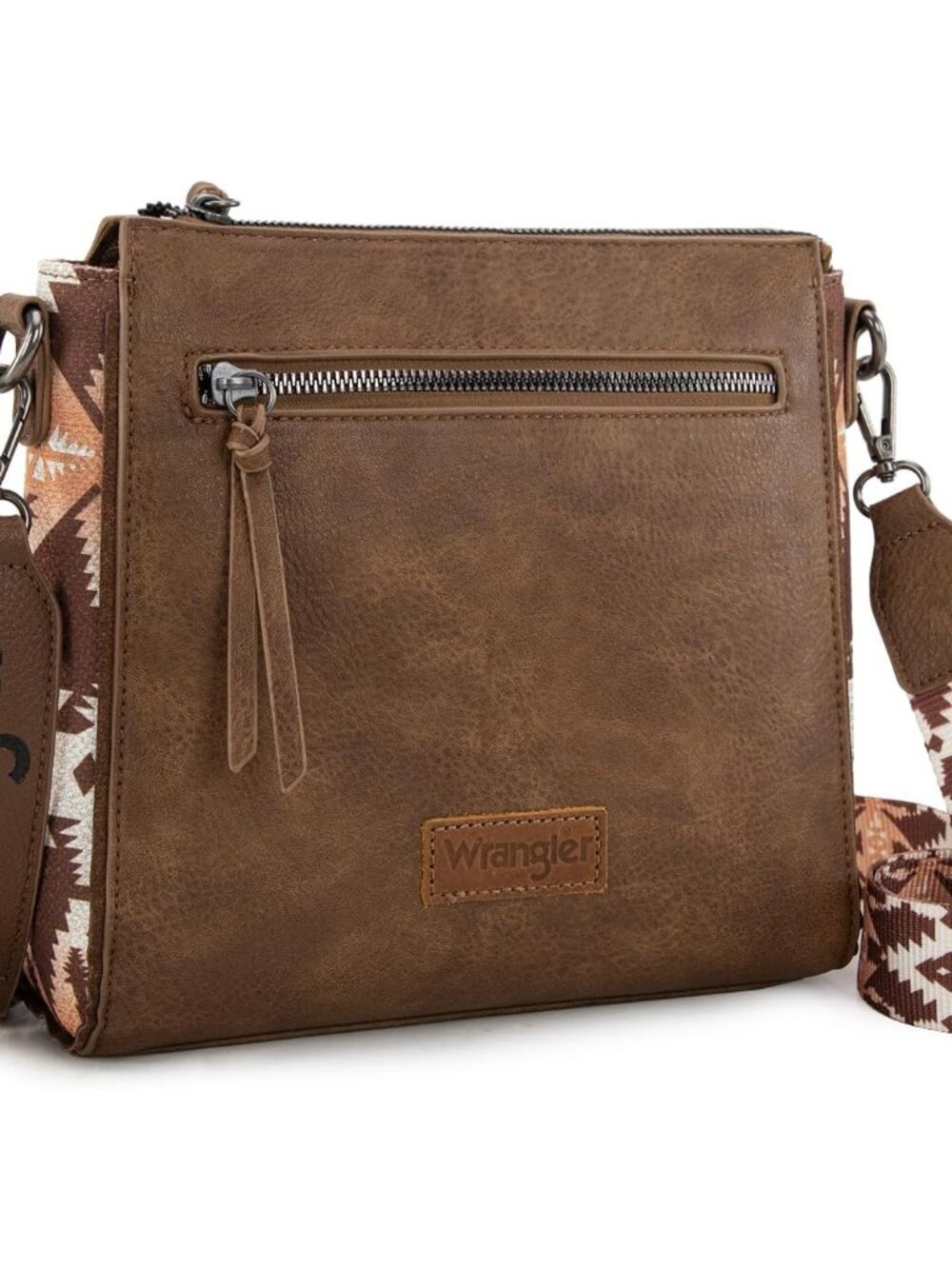 Wrangler Crossbody Purses for Women Vegan Leather Shoulder Bag Handbags